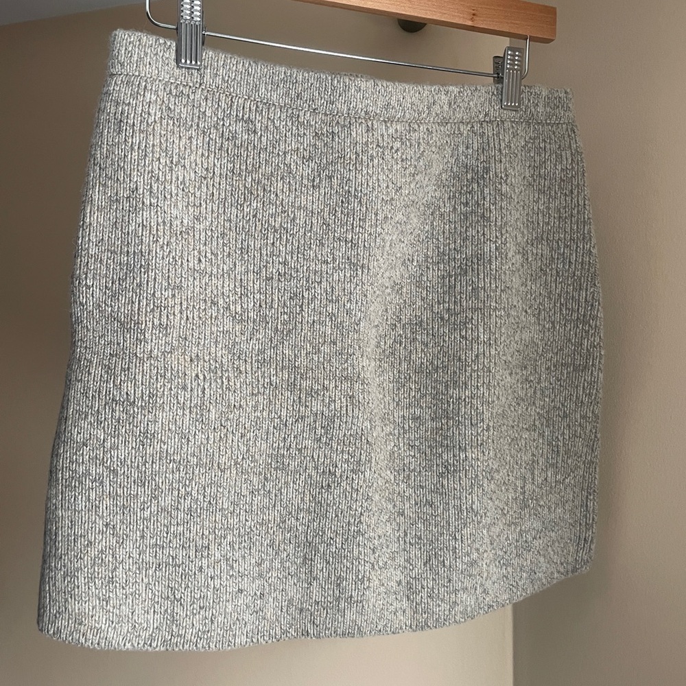 Zara Gray Mini Skirt